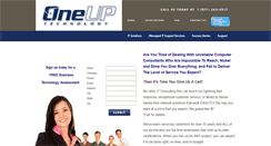 Desktop Screenshot of oneuptechnology.com